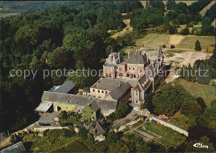 Esneux Fliegeraufnahme Chateau du Rond Chene