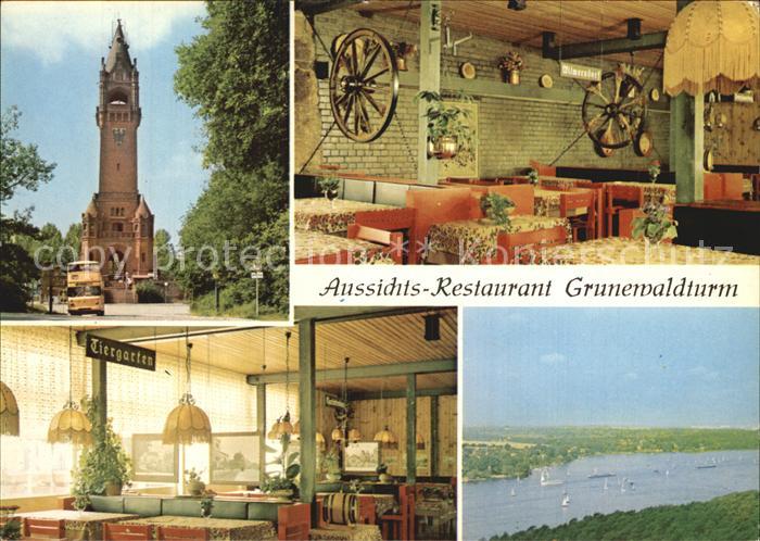 Grunewald Berlin Aussichts Restaurant Grunewaldturm