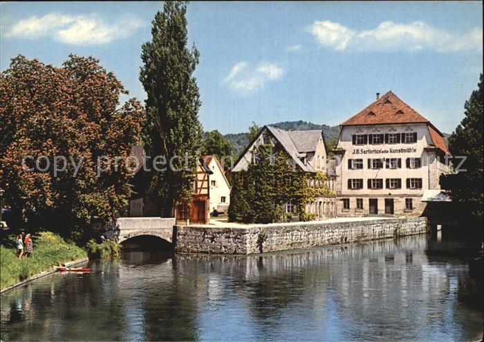 Hersbruck Bayern Partie am Wasser