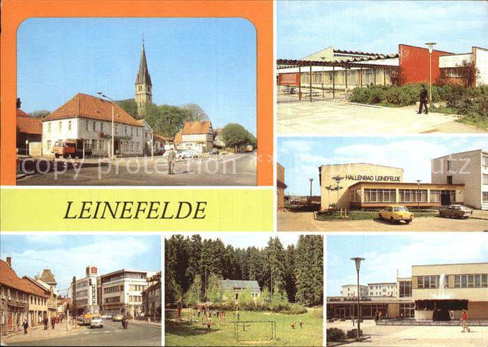 Leinefelde-Worbis Hallenbad Restaurants Eichsfelder-Hof und Stadt-Leinefelde