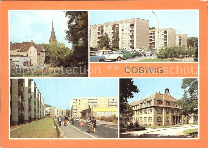 Coswig Sachsen Friedrich-Engels-Platz Strasse-der-Befreiung