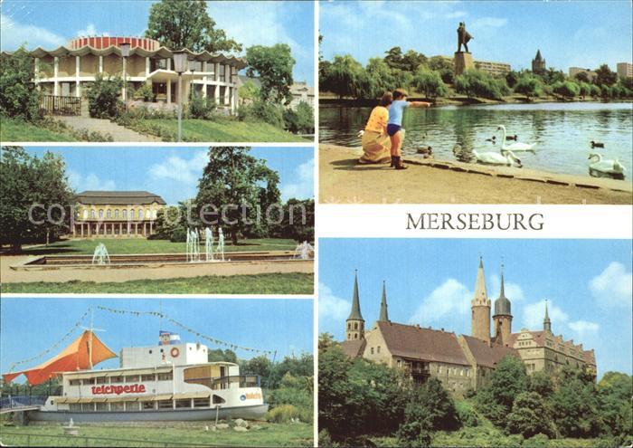Merseburg Saale Schloss Dom Schlossgarten Restaurant Teichperle