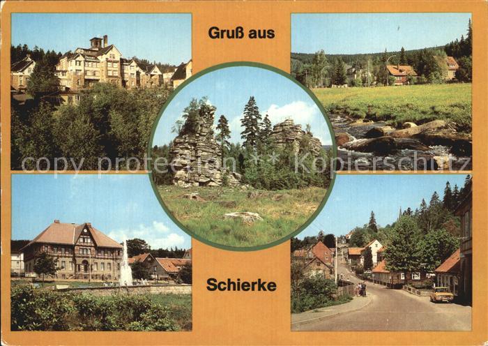 Schierke Harz Bode Schnarcher Kurpark Kirchberg