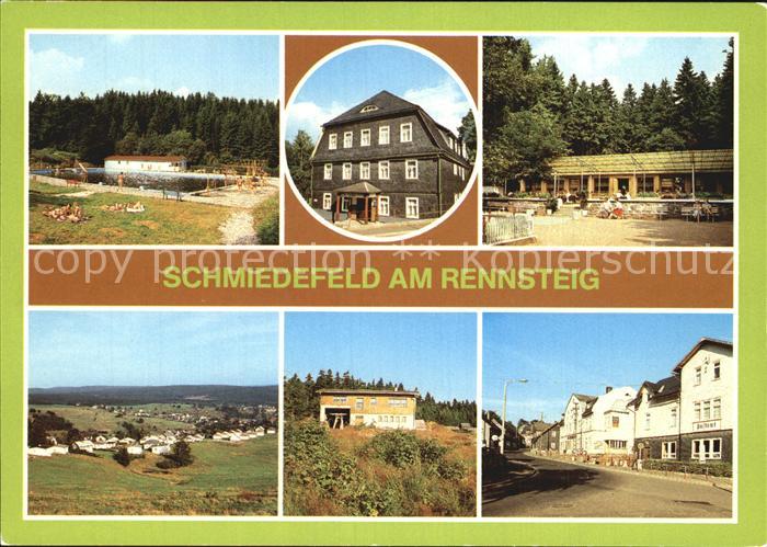 Schmiedefeld Rennsteig Restaurant Thueringer Hof Waldbad-Crux Liftbaude