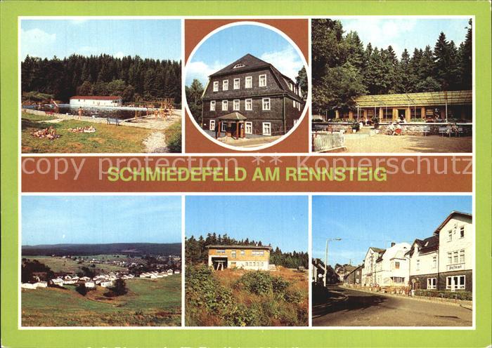 Schmiedefeld Rennsteig Waldbad Crux Restaurant Thueringer Hof