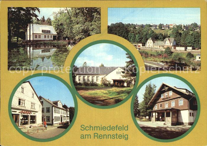 Schmiedefeld Rennsteig Cafe Kurpark Kulturhaus