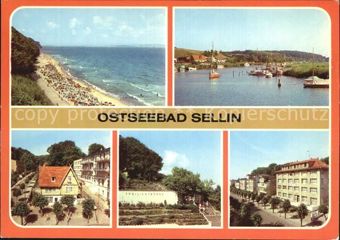 Sellin Ruegen Strand Seedorf Seglerhafen Freilichtbuehne