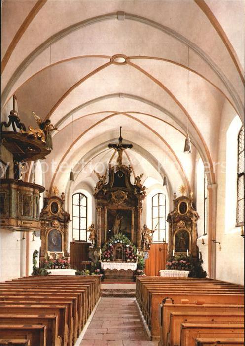 Ramsau Berchtesgaden Pfarrkirche innen