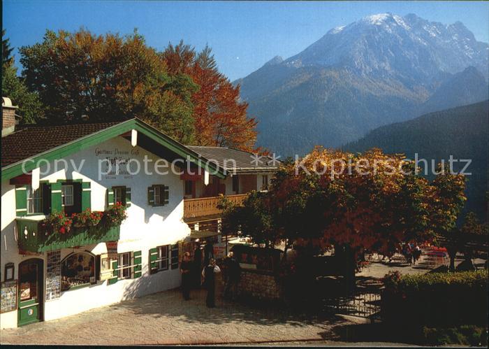 Ramsau Berchtesgaden Berggasthof Pension Zipfhaeusl
