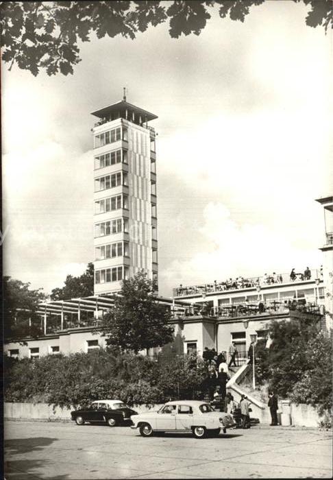 Mueggelsee Mueggelturm bei Berlin