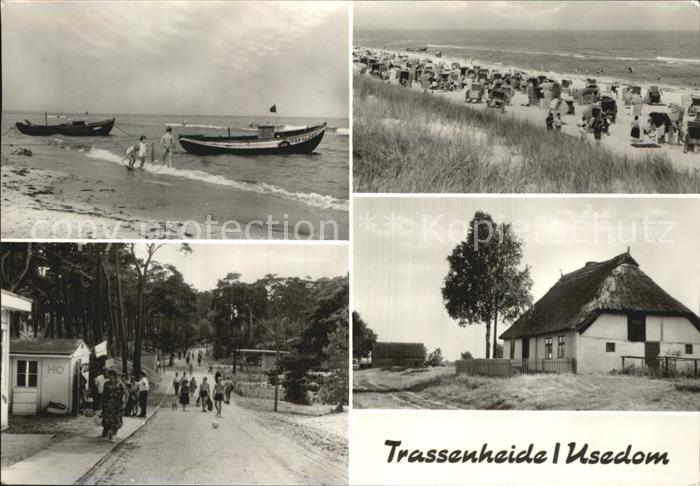 Trassenheide Usedom Strand Reetdachhaus