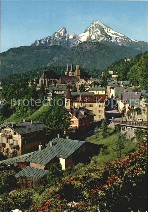 BERCHTESGADEN Bayern mit Watzmann