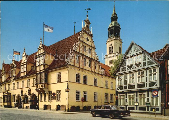 Celle Niedersachsen Rathaus Stadtkirche