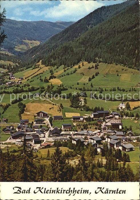 Bad Kleinkirchheim Kaernten Fliegeraufnahme