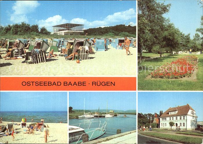 Baabe Ostseebad Ruegen Strand Konzetplatz