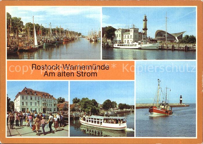 Warnemuende Ostseebad Am Alten Strom