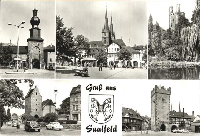 Saalfeld Saale Oberes Tor Hoher Schwarm Saaltor