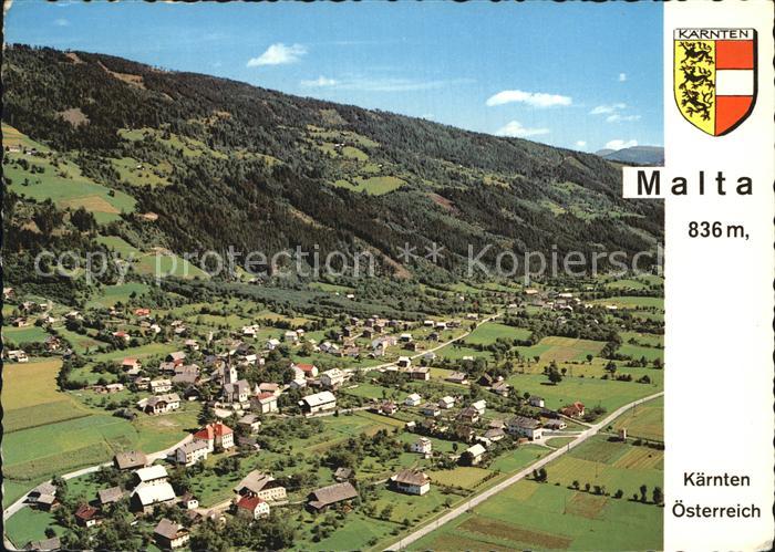 Malta Kaernten Fliegeraufnahme