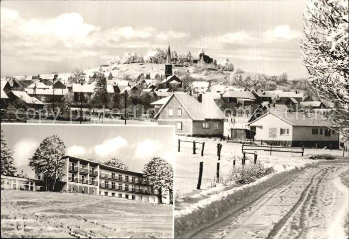 Ulrichstein Haus Ulrichstein im Winter
