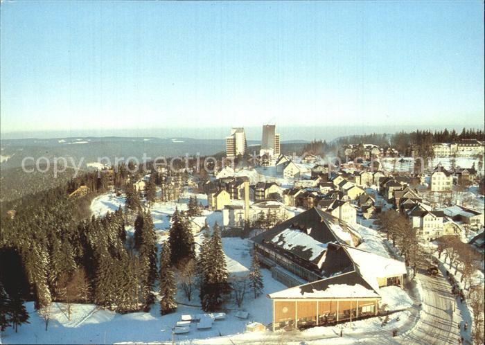 Oberhof Thueringen Fliegeraufnahme