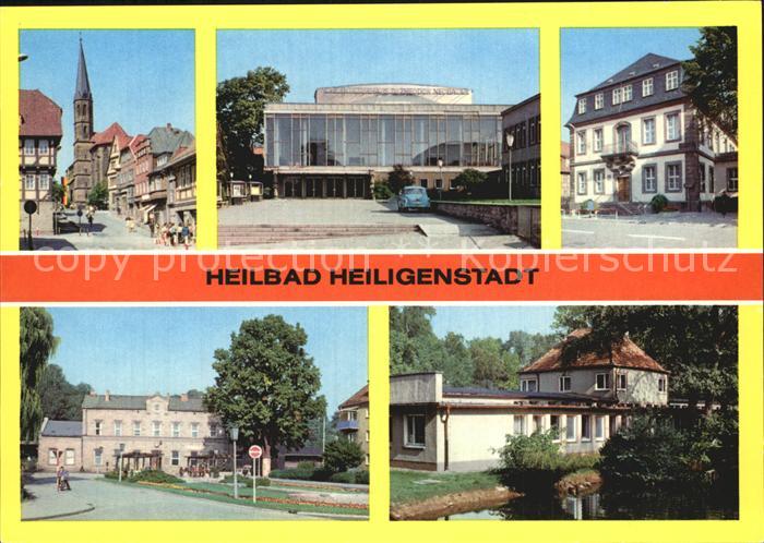Heiligenstadt Eichsfeld Am Berge Rathaus Bahnhof Kneippbad