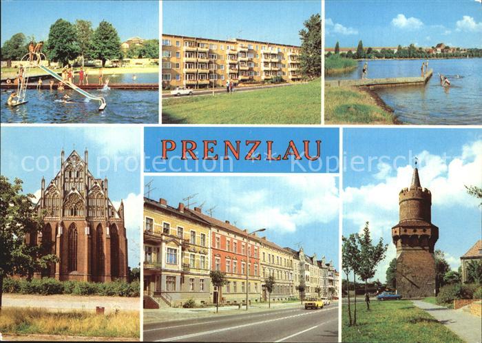 Prenzlau Uckersee Puschkinstrasse Mitteltorturm