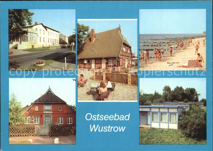 Wustrow Ostseebad Strand Cafe-Sonnenhof Ferienheim-Helgoland