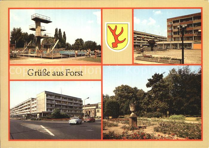 Forst Lausitz Schwimmstadion Berliner-Strasse Rosengarten