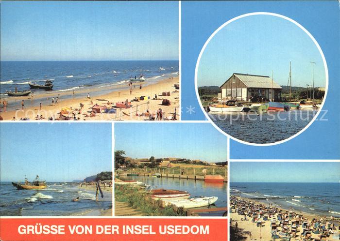 ueckeritz Usedom Koelpinsee Koserow Strand