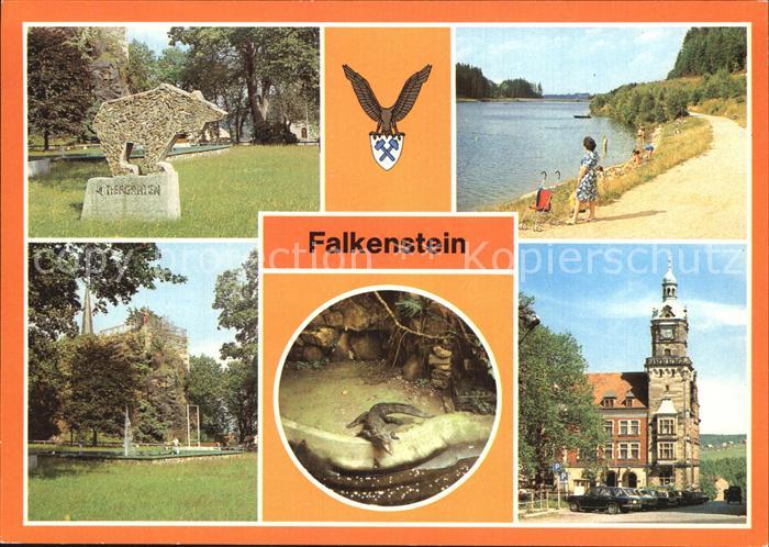 Falkenstein Harz Schlossfelsen Talsperre Tierpark Krokodil