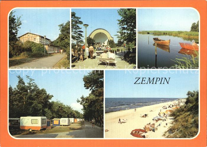 Zempin Camping Strand Konzertmuschel