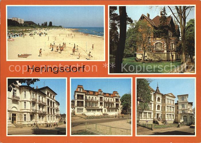 Heringsdorf Ostseebad Usedom Strand Erholungsheime