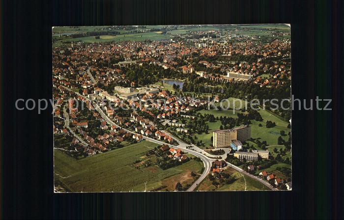 Bad Salzuflen Luftaufnahme Kurklinik Lipperland Hotel Maritim