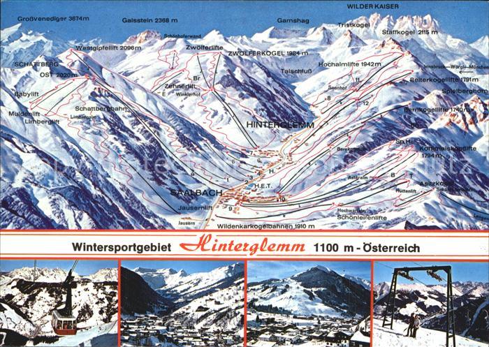 Hinterglemm Saalbach Seilbahn Schattberg Hochalm Lifte