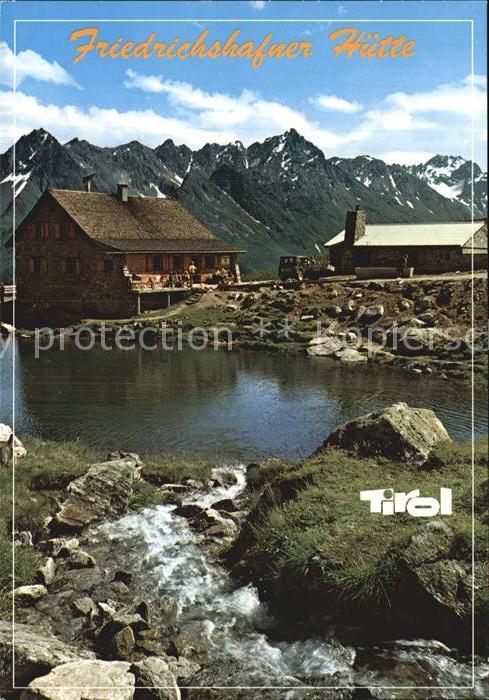 Tirol Region Friedrichshafner Huette