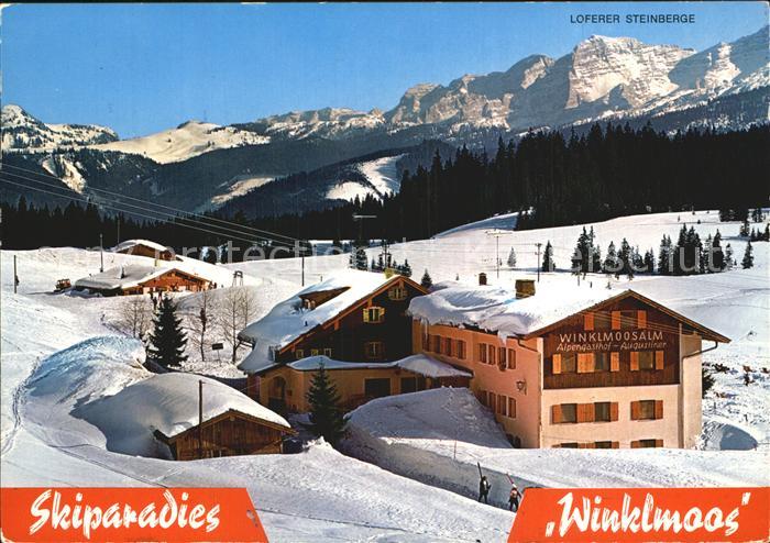 Winklmoos Winkelmoos Winklmoosalm Alpengasthof Augustiner