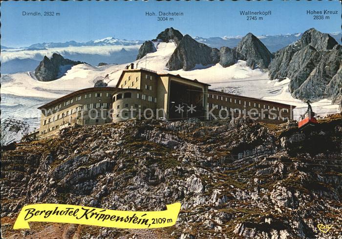 Obertraun Berghotel Krippenstein Dachstein Seilbahn
