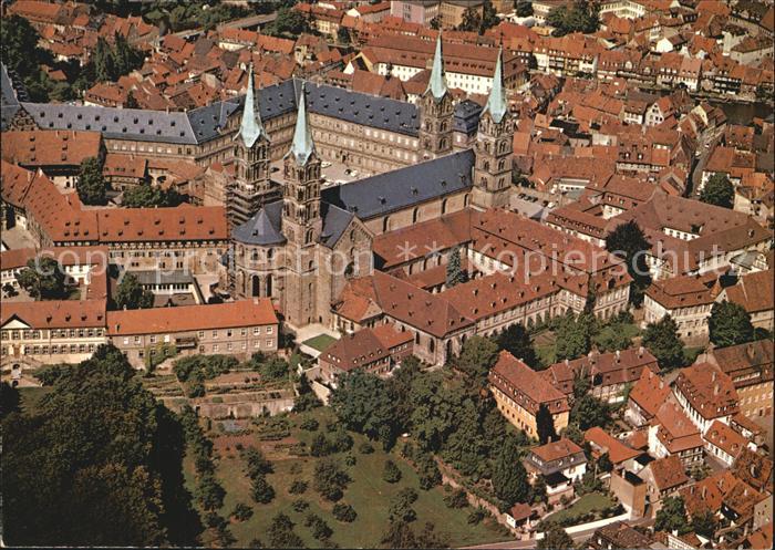 Bamberg Dom Luftansicht