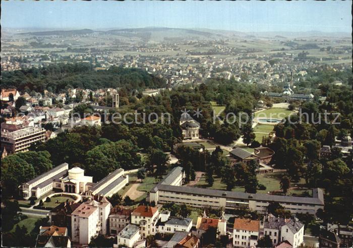 Bad Oeynhausen Kurpark Fliegeraufnahme