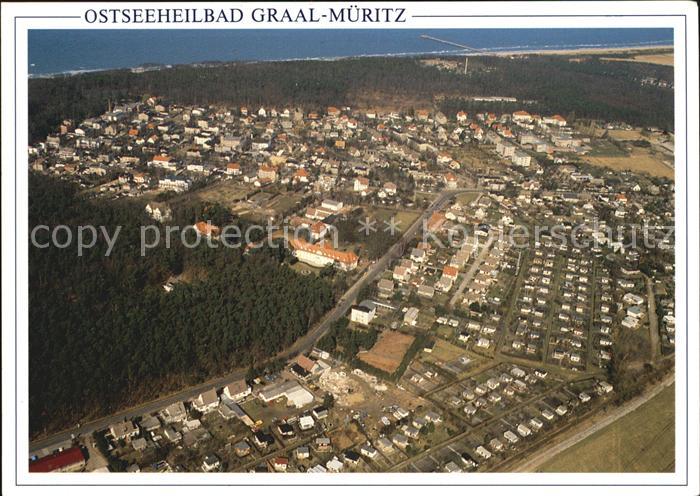 Graal-Mueritz Ostseebad Luftbildaufnahme