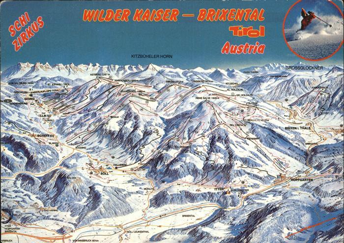 Tirol Region Wilder Kaiser Brixental Kitzbuehler Horn
