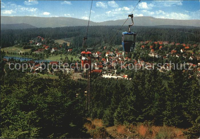 Hahnenklee-Bockswiese Harz Kabinenseilbahn Bocksberg