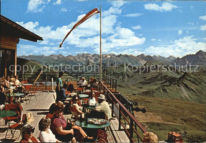 Diedamskopf Gipfelrestaurant Bregrenzerwald Vorarlberg oesterreich