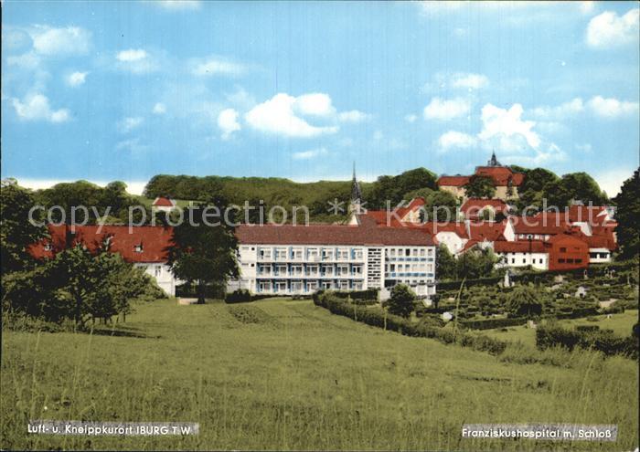 Iburg Teutoburger Wald Luft und Kneippkurort Franziskushospital Schloss