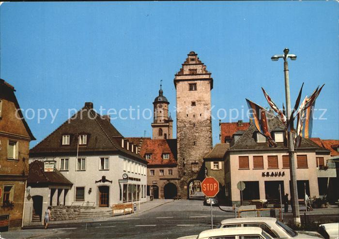 Volkach Ortsansicht Krauss Tor