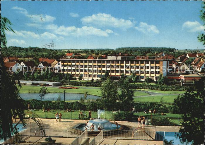 Bad Rappenau Kraichgausanatorium Sprudelbrunnen