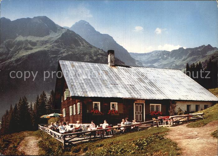 Mittelberg Kleinwalsertal Stutzalpe Baerenkopf Widderstein