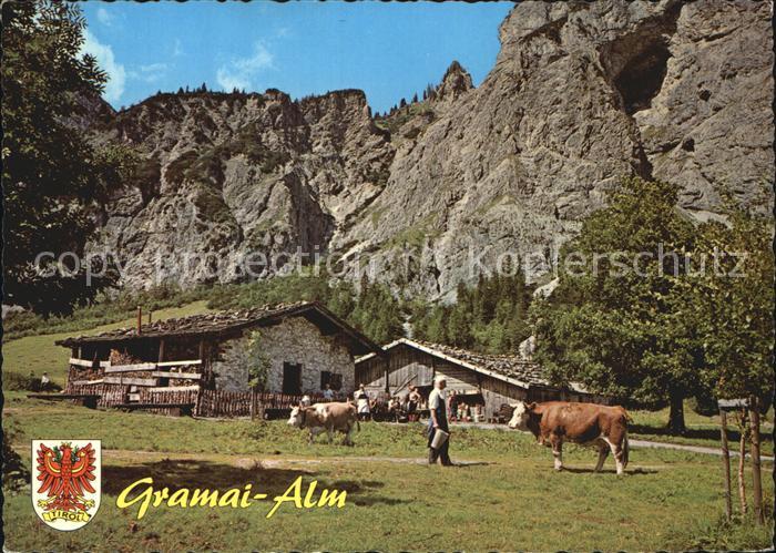 Gramaialm Alm Karwendelgebirge Alpengasthof Gramai Pertisau