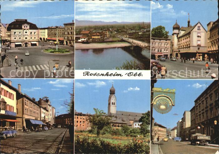 Rosenheim Bayern Luftaufnahme Ortsansichten