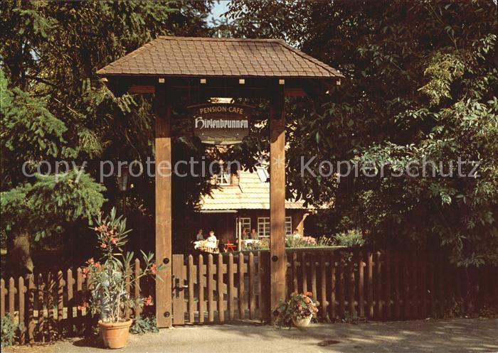 Froehnd Schwarzwald Pension Cafe Haus Hirtenbrunnen